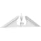 Ekena Millwork Acorn Architectural Grade PVC Pediment, 58"W x 14-1/2"H x 2-3/4"P (Pitch 6/12) PEDPS058X145ACR00 - alternate 1